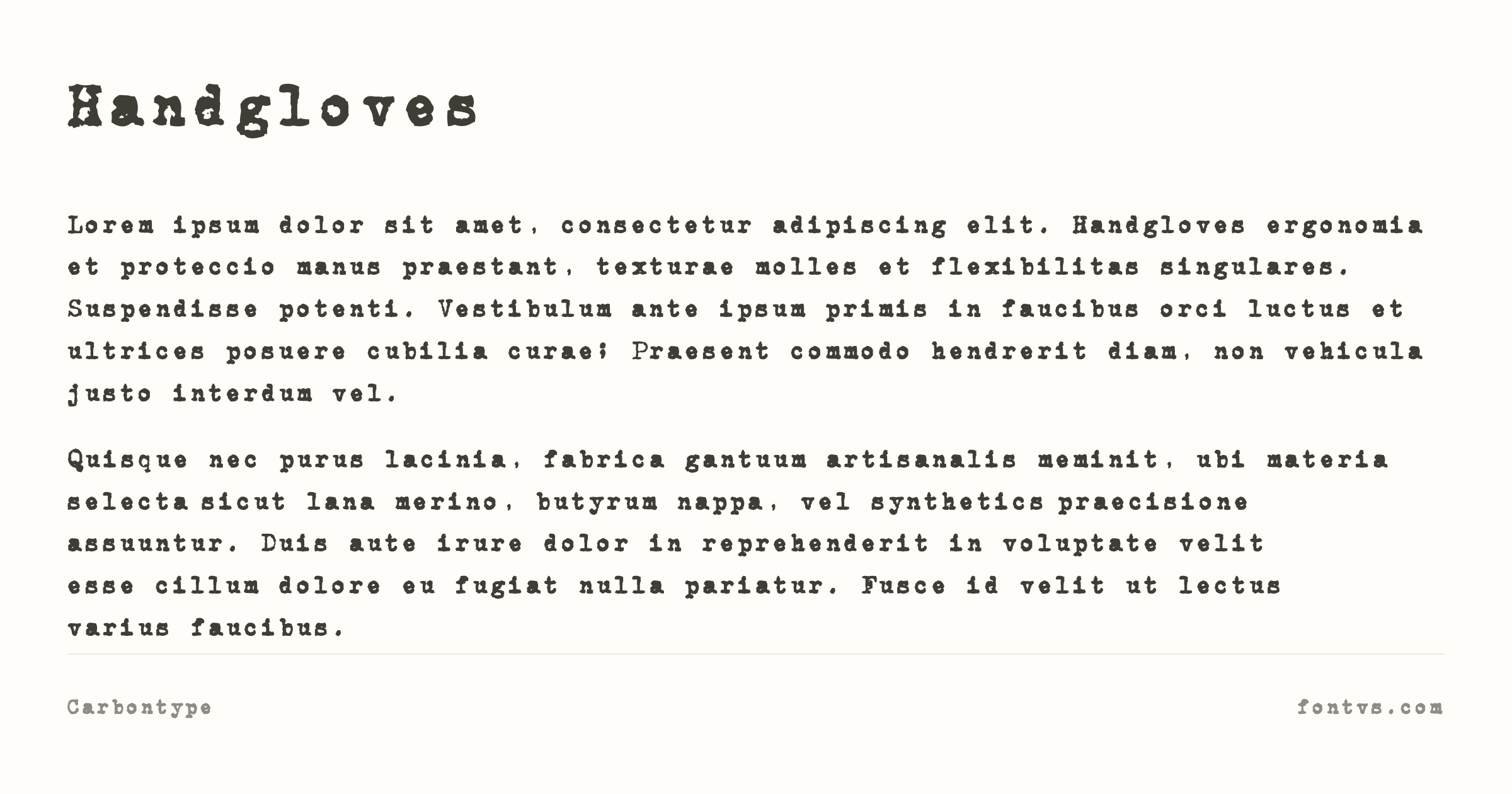 CarbonType